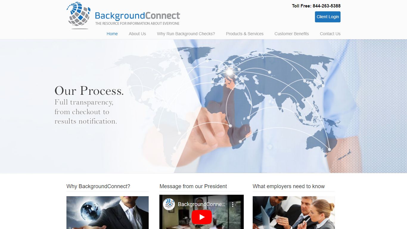 BackgroundConnect The Premier Pre and Post Employee Screening Service